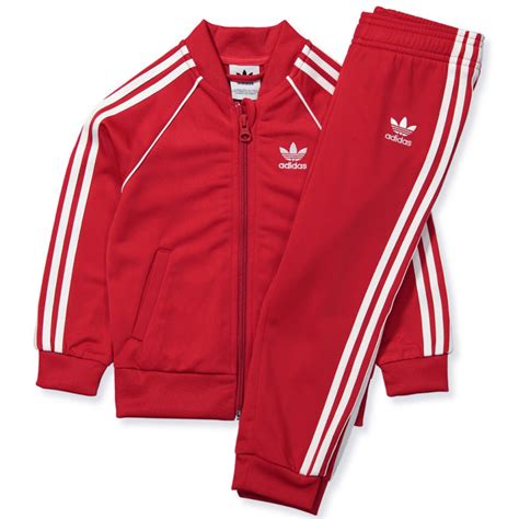 trainingsanzug adidas von 1986 in rot|Retro .